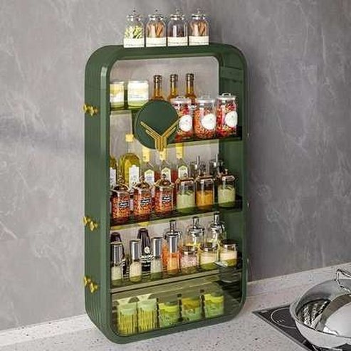 Wall-Mounted Layered Bathroom Storage Box