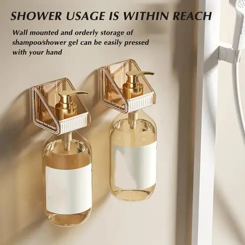 Wall-Mounted Shampoo Holder