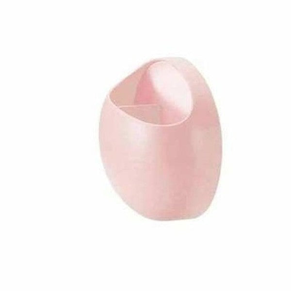 Wall Mounted Silicone Toothbrush Holder with Toothpaste Storage