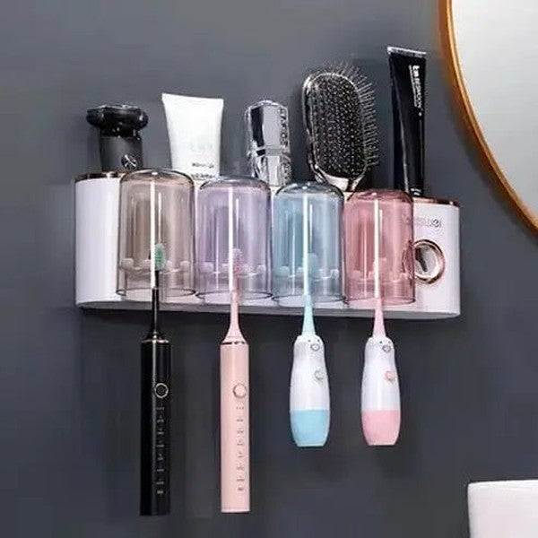 Wall-Mounted Toothbrush Holder: Maximize Space with Style
