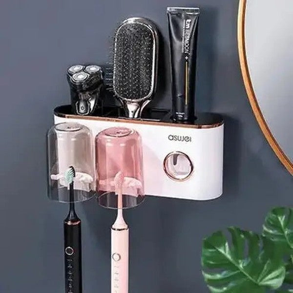 Wall-Mounted Toothbrush Holder: Maximize Space with Style