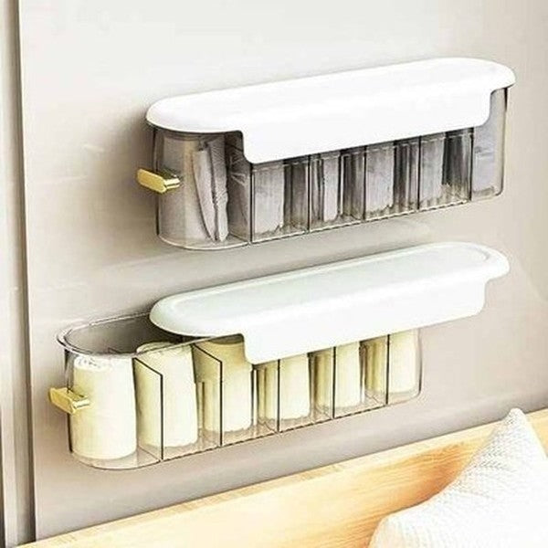 Wall-hanging Underwear Storage Box Wardrobe Cabinet Desktop Side