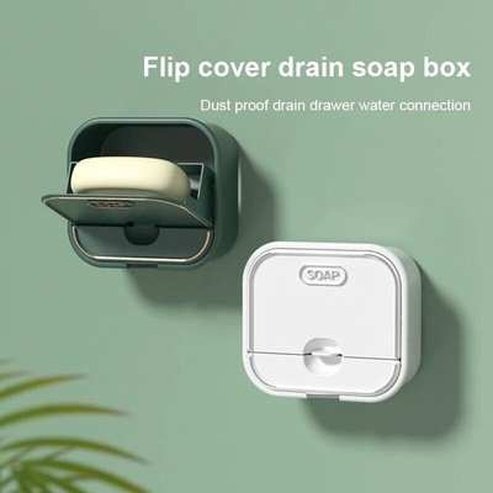 Wall-mounted Drain Soap Box