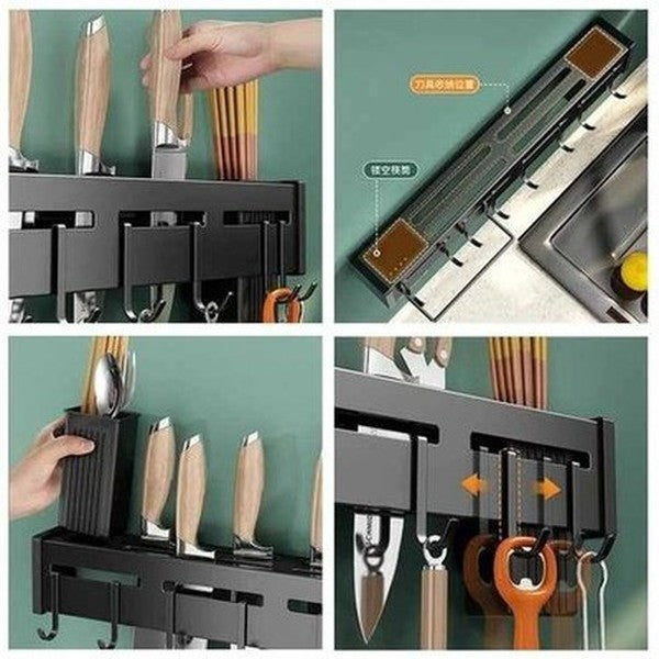 Wall-mounted Kitchen Rack Organizer for Knife