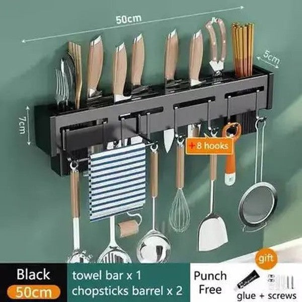 Wall-mounted Kitchen Rack Organizer for Knife