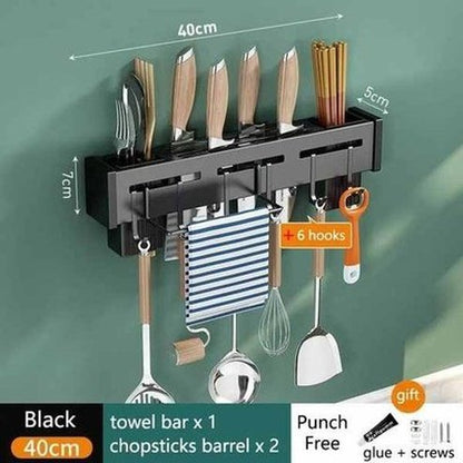 Wall-mounted Kitchen Rack Organizer for Knife