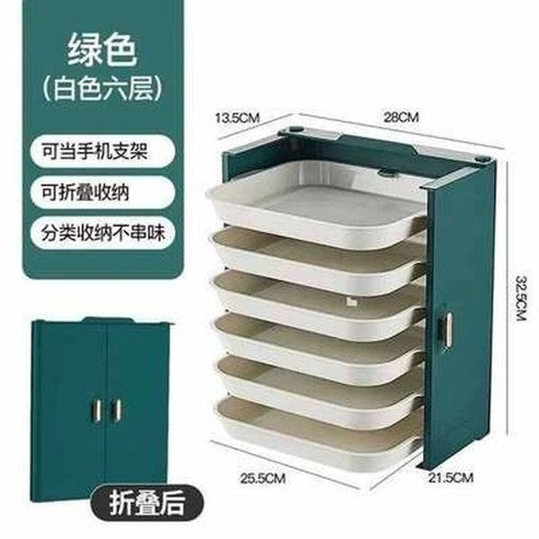 Wall-mounted Rack Multifunctional Side Dish Drain Tray