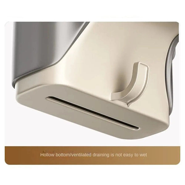 Wall Mounted Hair Dryer Holder without Drilling, Hairdryer Storage Shelf