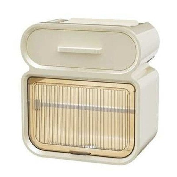 Water-Resistant Wall-Mounted Toilet Paper Organizer