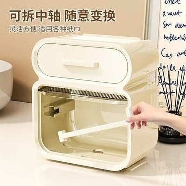 Water-Resistant Wall-Mounted Toilet Paper Organizer