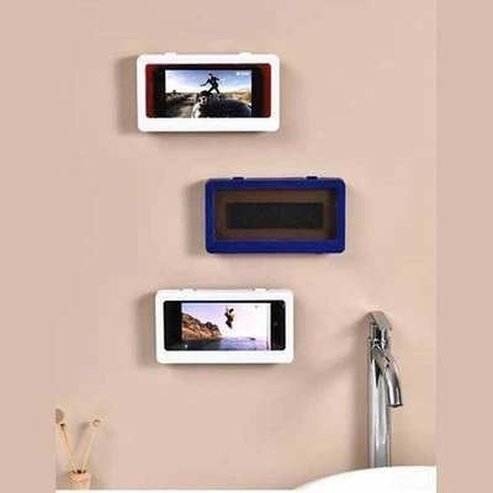 Waterproof Wall Mounted Bathroom Phone Holder