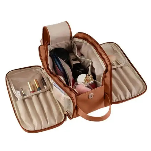Women's Waterproof Travel Toiletry Bag with Handle