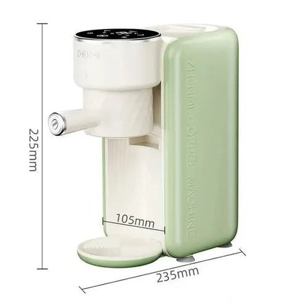 ZHENMI Italian Coffee Machine: Semi-Automatic Mini Brewe