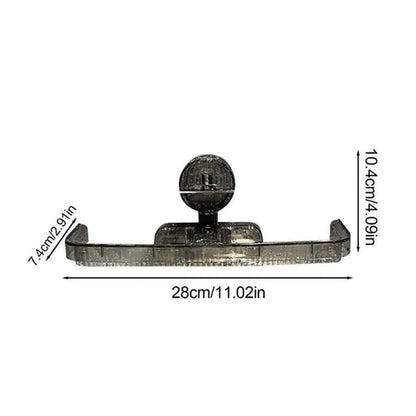 Acrylic Wall-Mounted Slipper Rack - Space-Saving Shoe Drying Organizer