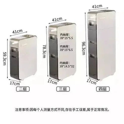 Rolling Vanity Cabinet Bathroom Vanities Slim Rolling Storage Toilet Vanity Cabinet · Dondepiso
