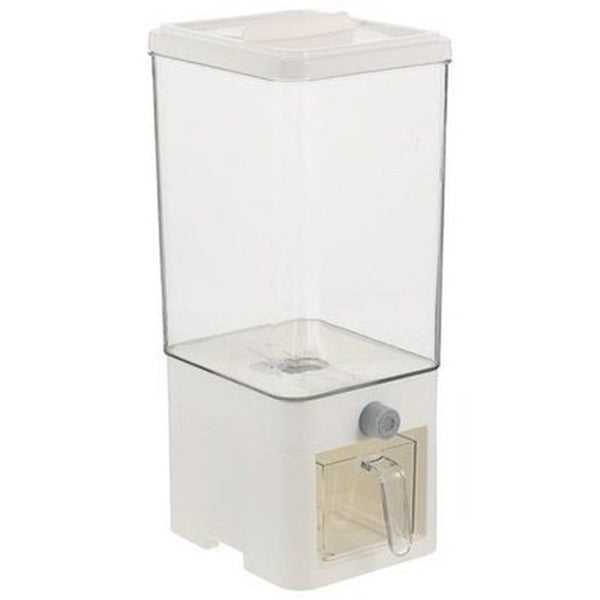 countertop bucket rice storage dispenser cereal organizer container household cereal dispenser bucket grain dispenser for desktop. food storage: food storage containers.