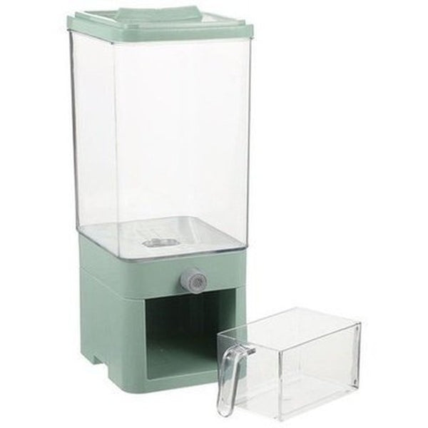 countertop bucket rice storage dispenser cereal organizer container household cereal dispenser bucket grain dispenser for desktop. food storage: food storage containers.