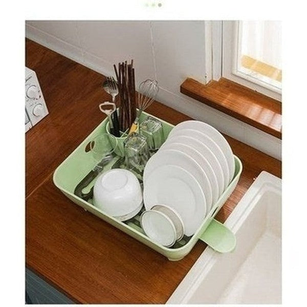 Kitchen Sink Plastic Tableware Drainer Countertop Dish Organizer Chopsticks Knife Fork Drying Storage. Kitchen Tools and Utensils. Type: Dish Racks and Drain Boards.