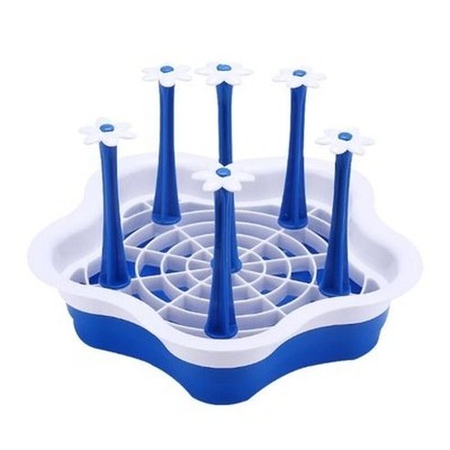 Innovative Cup Holder Tray with Drainer and Non-Slip Drain Tray