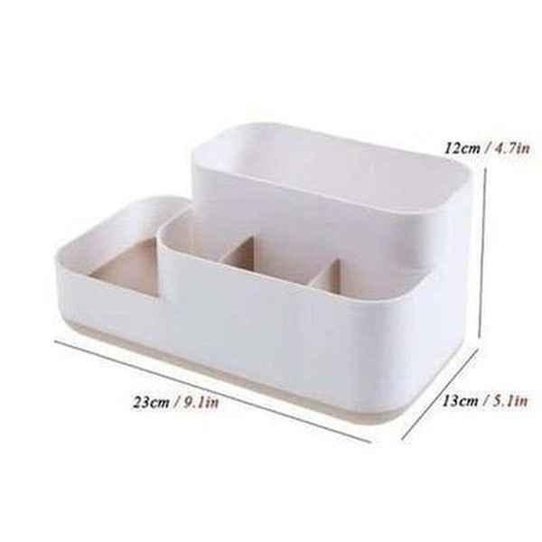 Desktop storage drawer with 5 tiered dividing compartments