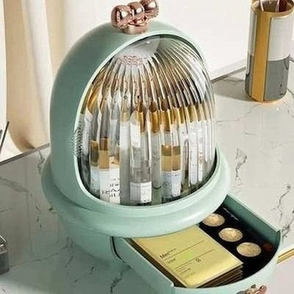 Large Cosmetic Storage Box with Sliding Lid