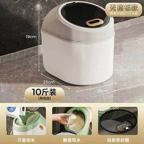 Large Food Storage Container Rice Barrels Sealed Cereal Dispenser Rice Tank Grain Box Kitchen Storage Container. Food Storage. Type: Food Storage Containers.
