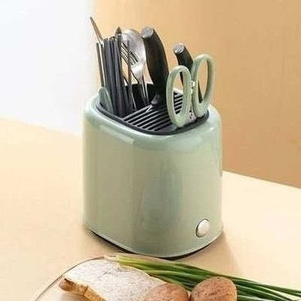 Circular Knife Organizer Block Kitchenware Storage