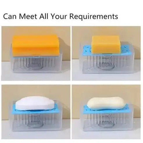 Multipurpose storage hands free soap foam box