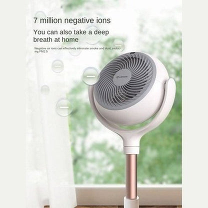 Dc Energy-saving Air Circulation Portable Fan Household Electric Fans Energy-saving Silent Negative Ion Purification Floor Fan Wind Type: Natural Wind Water-shortage