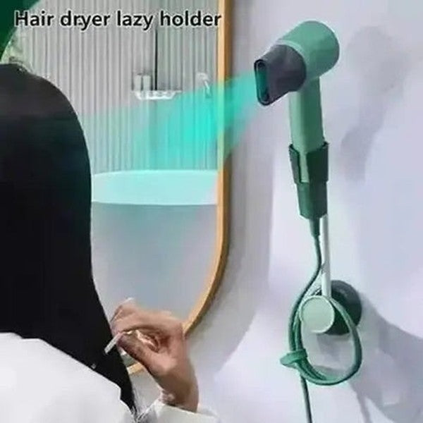 Hair Dryer Rack Hair Dryer Bracket Rotatable Design