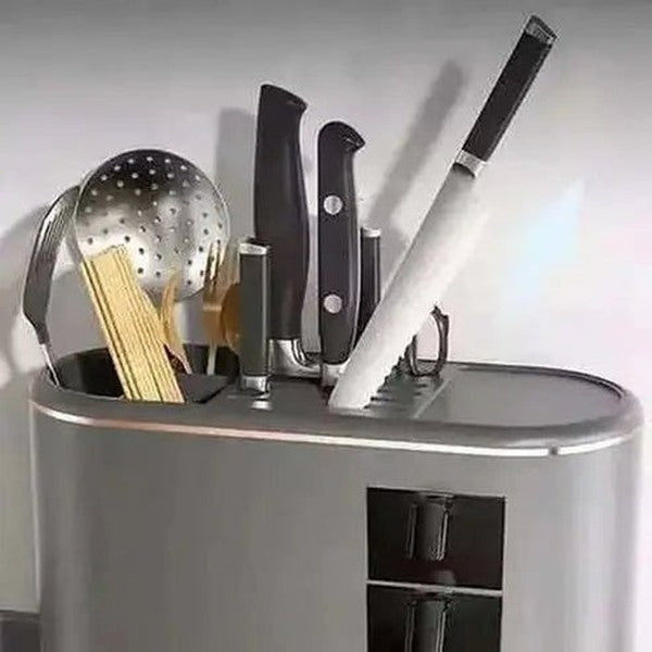 Multifunctional Countertop Deluxe Knife Storage Block