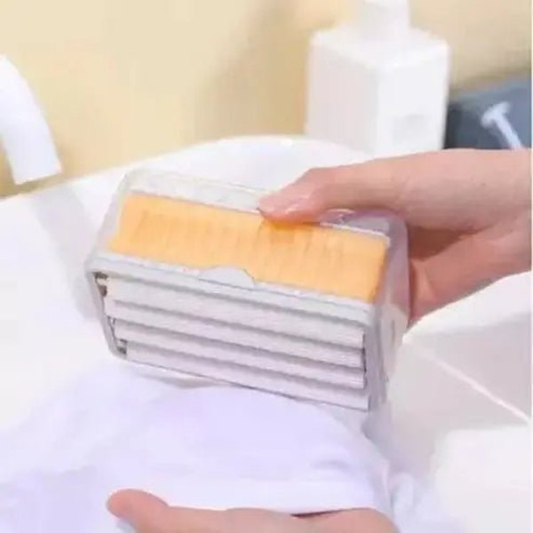 Multipurpose storage hands free soap foam box