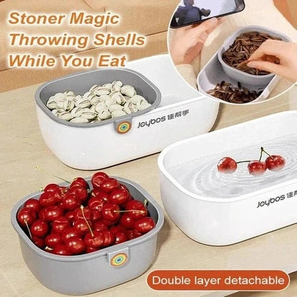 Double-Layer Memory Storage Snack Basket