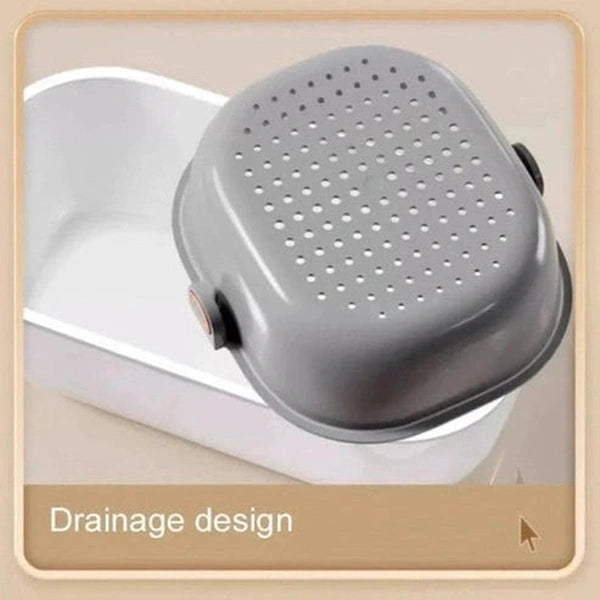 Double-Layer Memory Storage Snack Basket