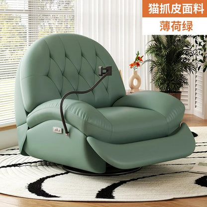 Adjustable Rocking Recliner Chair for Reading and Relaxation