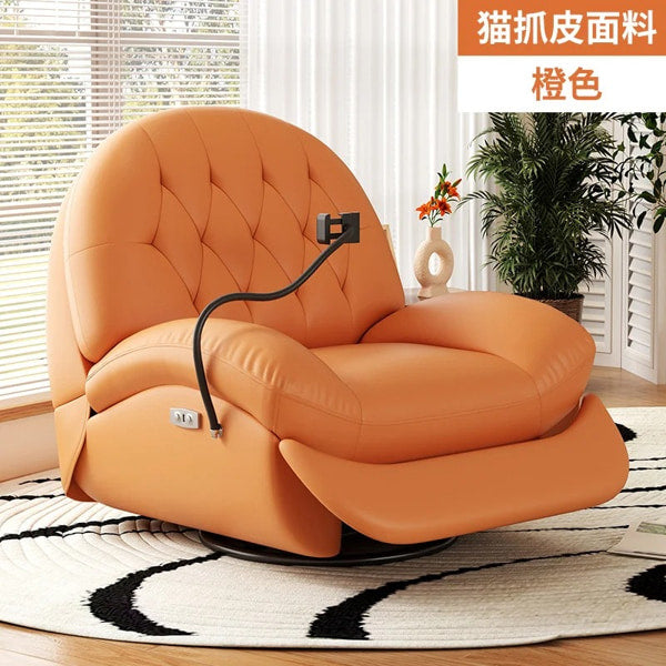 Contemporary Lounge Sofa Chair with Storage Pocket