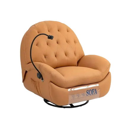 Electric Revolving Recliner Sofa Chair with Adjustable Backrest