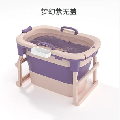 portable adult bathtub with insulated design