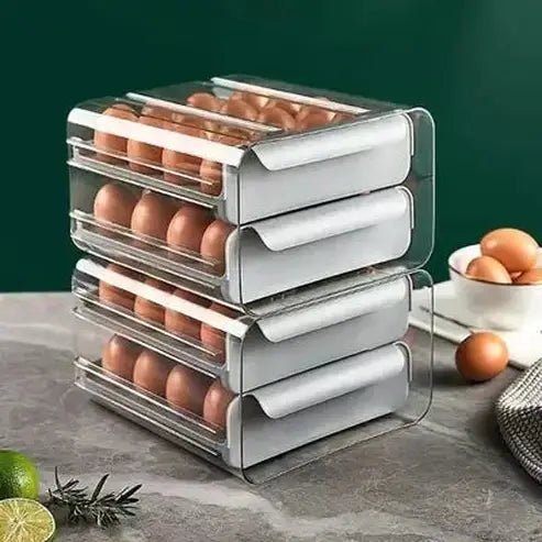 Egg Storage Container With Drawer Box