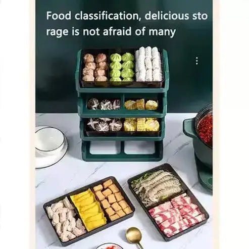 Hot Dish Storage Rack Food Storage Containers Household Foldable Hot Dish Storage Rack – Dondepiso