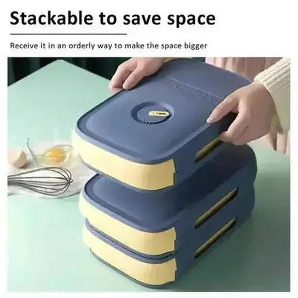 Egg Storage Box Food Storage Containers Large Capacity Egg Storage Box Refrigerator · Dondepiso
