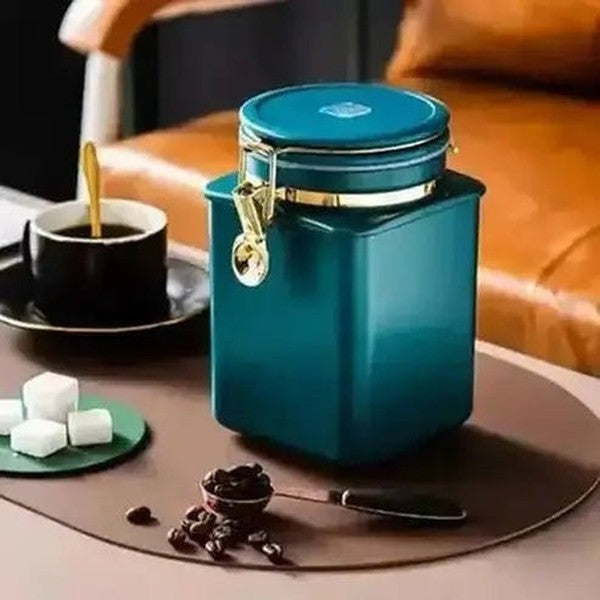 Coffee Storage Jar Food Storage Sealed Coffee Storage Jar with Lid · Dondepiso