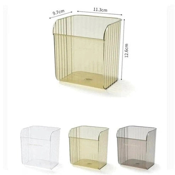 Fridge Side Door Storage Drawer - Large Opening Plastic Food Organizer Box