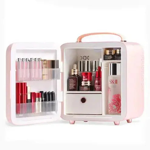 GEVILAN Mini Beauty Products Storage Refrigerator