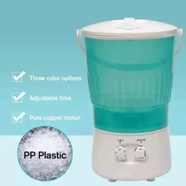 Portable Mini Washing Machine: Effortless On-the-Go Laundry Solution