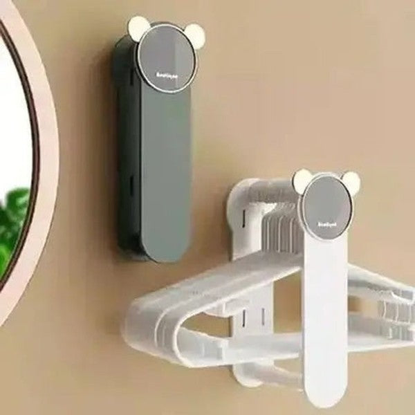 Sturdy Cartoon Clothes Hanger Organizer Rack for Wardrobe with Double Tiers