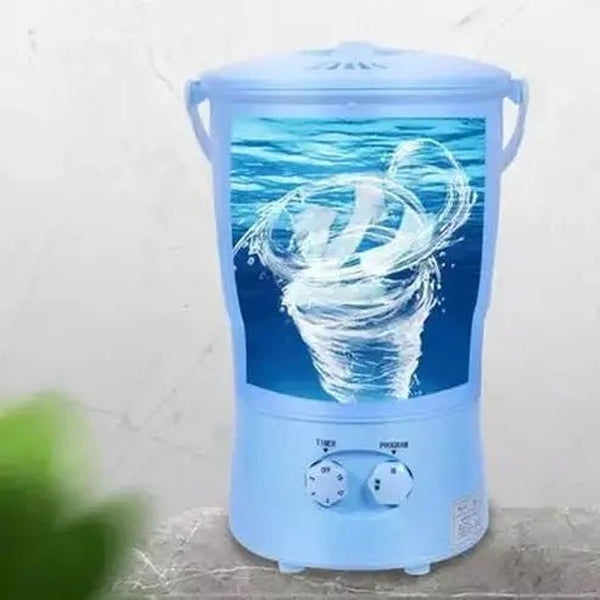 Portable Mini Washing Machine: Effortless On-the-Go Laundry Solution