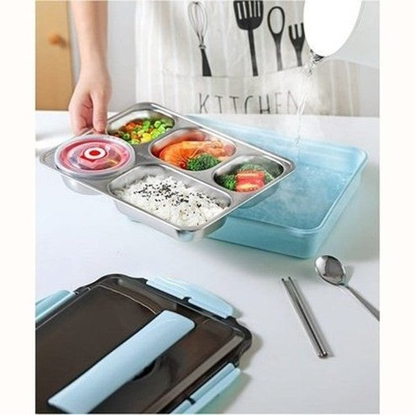 1800ML Portable Lunch Box Stainless Steel Food Container For Kids Insulated Lunch Snack Container Storage Leak-Proof Bento Box. Type: Lunch Boxes and Totes.