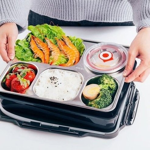 1800ML Portable Lunch Box Stainless Steel Food Container For Kids Insulated Lunch Snack Container Storage Leak-Proof Bento Box. Type: Lunch Boxes and Totes.
