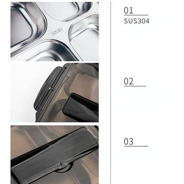 1800ML Portable Lunch Box Stainless Steel Food Container For Kids Insulated Lunch Snack Container Storage Leak-Proof Bento Box. Type: Lunch Boxes and Totes.